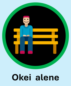 Til Okei alene
