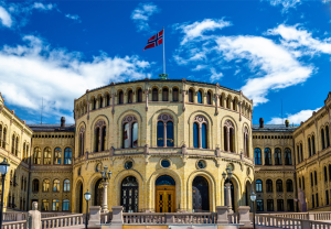 Stortinget i Oslo.